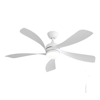 ELEMENT ACE Modern 52-Inch Indoor Ceiling Fan with Dimmable LED Light and Remote Control