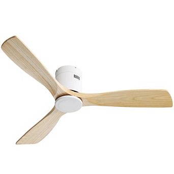 ELEMENT ACE 52 Inch Modern Wooden Ceiling Fan with DC Motor and Remote Control