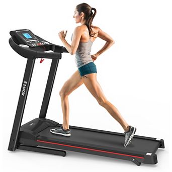 ELEMENT ACE Foldable Electric Treadmill with Incline, Bluetooth & LCD for Home Workouts