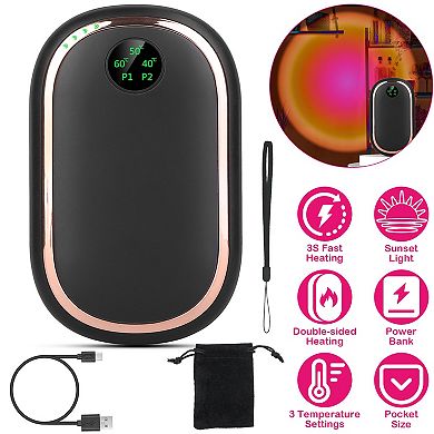 Portable Electric Hand Warmer with 3-Level Heating