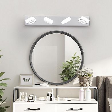 ELEMENT ACE Modern 4-Light LED Bathroom Vanity Wall Fixture with Adjustable Arms