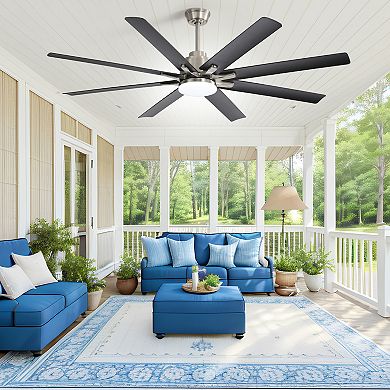 ELEMENT ACE 66" Ceiling Fan with Dimmable LED Light & Smart Remote Control