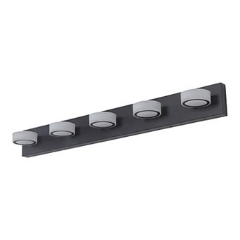 ELEMENT ACE 5-Light LED Vanity Wall Fixture for Bathroom Mirror Illumination