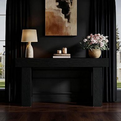 GOODSILO Modern Farmhouse Console Table for Entryway or Living Room Sofa Accent Furniture