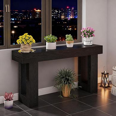 GOODSILO Modern Farmhouse Console Table for Entryway or Living Room Sofa Accent Furniture