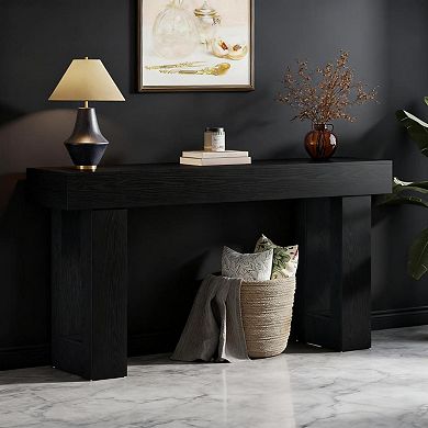 GOODSILO Modern Farmhouse Console Table for Entryway or Living Room Sofa Accent Furniture