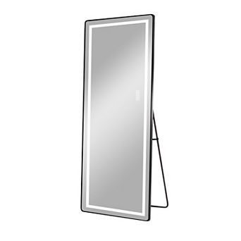 ELEMENT ACE Full-Length Vertical LED Illuminated Wall and Floor Mirror with Dimming Function