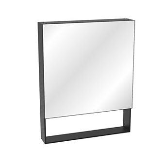 ELEMENT ACE 24-Inch by 30-Inch Wall Mounted Medicine Cabinet with Mirror and Adjustable Storage