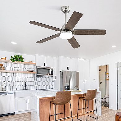 ELEMENT ACE 42 Inch Modern Ceiling Fan with LED Light and Remote Control