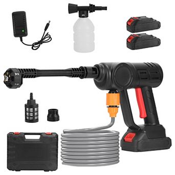 Cordless Electric Pressure Washer 1000PSI with 6-in-1 Nozzle