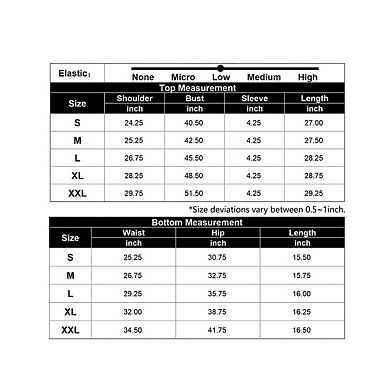 Womens Crew Neck Short Sleeve Two Piece With Pocket Casual Loungewear Sets