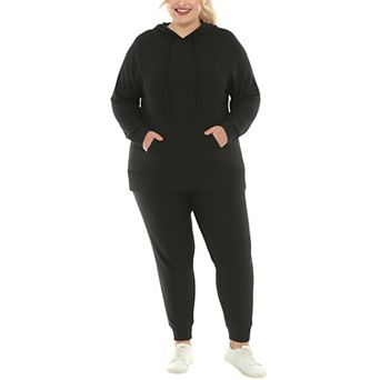 Plus Size Super Soft Two Piece Ribbed Set