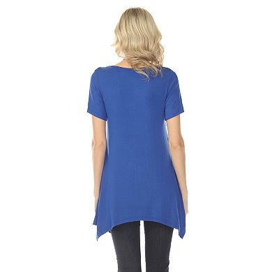 Women’s Short Sleeve Swing Tunic Top