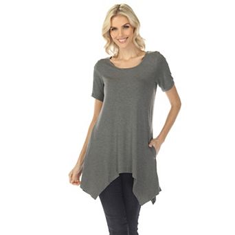 Women’s Short Sleeve Swing Tunic Top