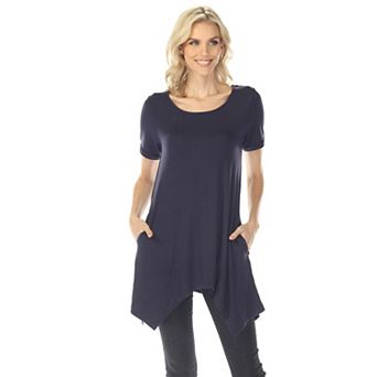 Women’s Short Sleeve Swing Tunic Top