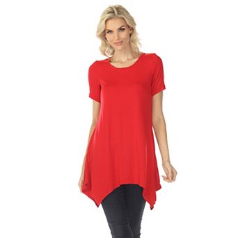 Women’s Short Sleeve Swing Tunic Top