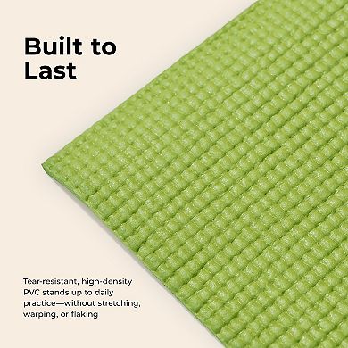 Sunny Health & Fitness High-Density 4mm Yoga Mat