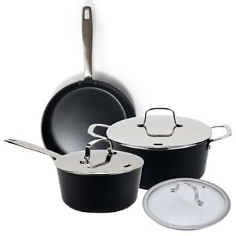 Alva Maestro Cookware Set 7 pc Set - Nonstick Ceramic Pans and Pots
