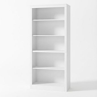 ANIXOL 71" 5 tier Adjustable Open Bookcase