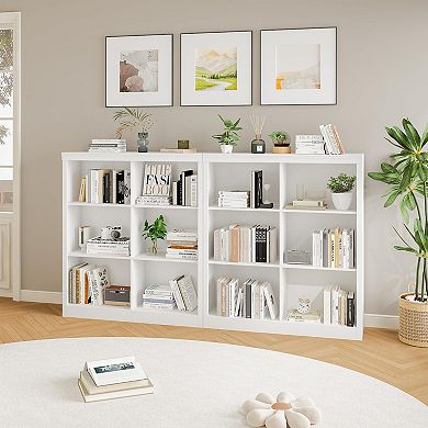 ANIXOL 6-Cube Wood Storage Bookcase