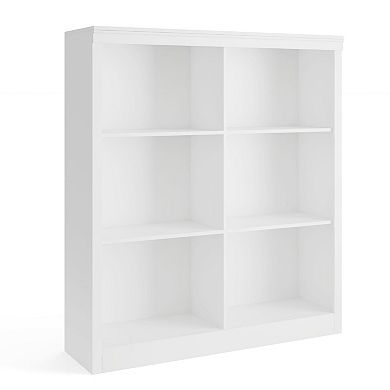 ANIXOL 6-Cube Wood Storage Bookcase