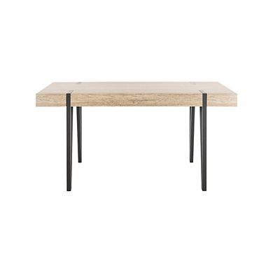 CANYON GRAY INDUSTRIAL DINING TABLE