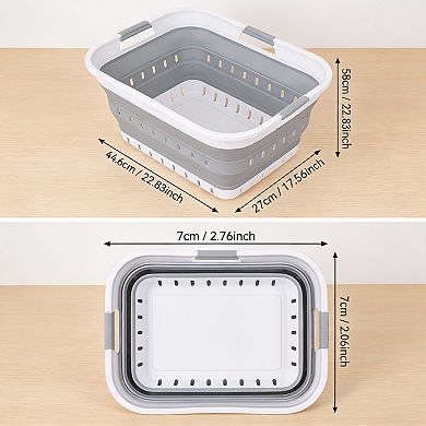 1 Pack Collapsible Laundry Basket BPA-Free Pop-Up Foldable 42L