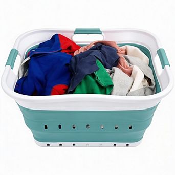 1 Pack Collapsible Laundry Basket BPA-Free Pop-Up Foldable 42L