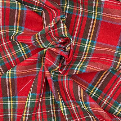 Artyska Women’s Oversized Plaid Button-Down Flannel Shirt