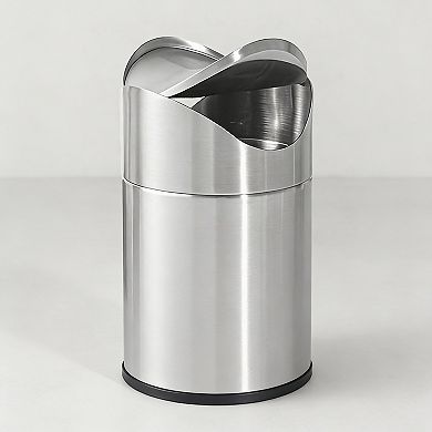 Stainless Swing-Top Mini Trash Can 1.5 L/0.40 Gal
