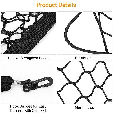 Elastic Trunk Cargo Net Car Storage Organizer