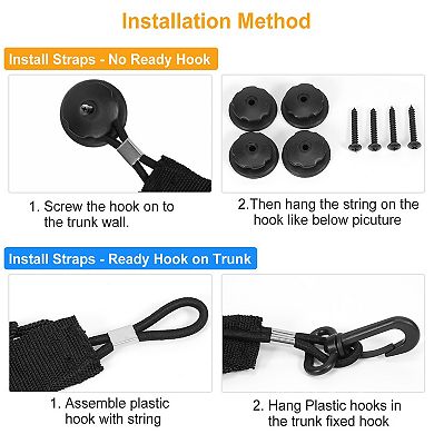 Elastic Trunk Cargo Net Car Storage Organizer