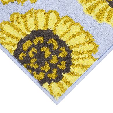Celebrate Together™ Fall Sunflower Toss Supersoft Throw Rug