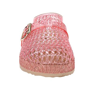 Yoki Gila-708 Women's Slip-On Jelly Casual Clogs
