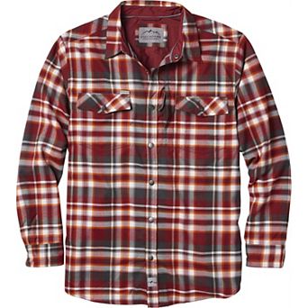 Men's Legendary Whitetails Outdoors Performance Flannel Shirt