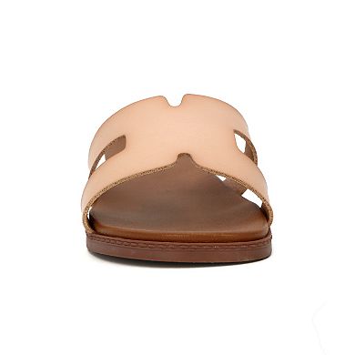 Yoki Doreen-05 Women's Slip-On H-Band Sandal Slide