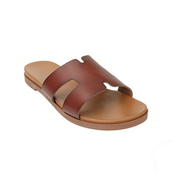 Yoki Doreen-05 Women's Slip-On H-Band Sandal Slide