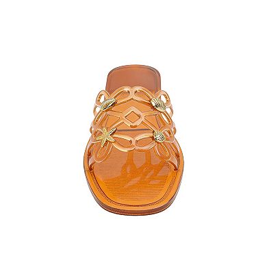 Yoki Sweety-29 Women's Jelly Slip-On Sealife Sandals