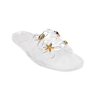 Yoki Sweety-29 Women's Jelly Slip-On Sealife Sandals