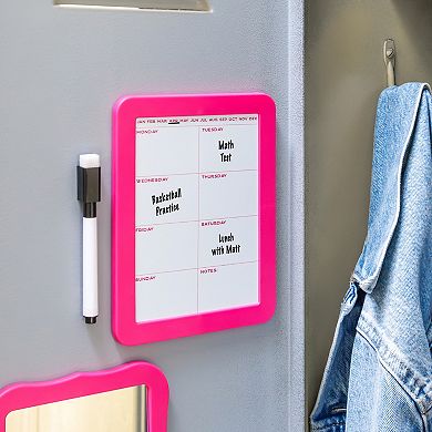 Locker Magnetic Dry Erase Board with Marker