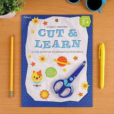 Pulsar Products Cosmic Horizon Cut & Learn Activity Book
