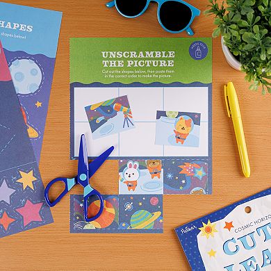 Pulsar Products Cosmic Horizon Cut & Learn Activity Book