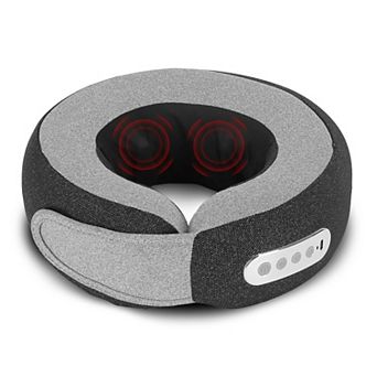 2-in-1 Neck Massager Pillow Shiatsu with Heat & Memory Foam