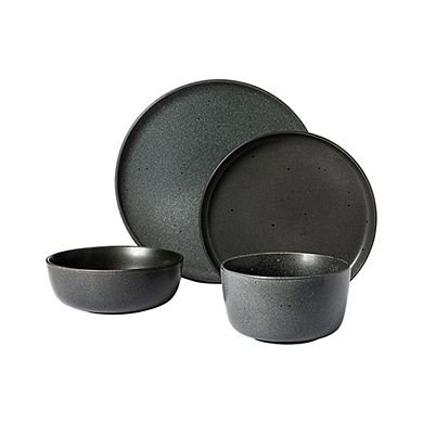 16-Piece Truffle Gray All-Purpose Crockeries