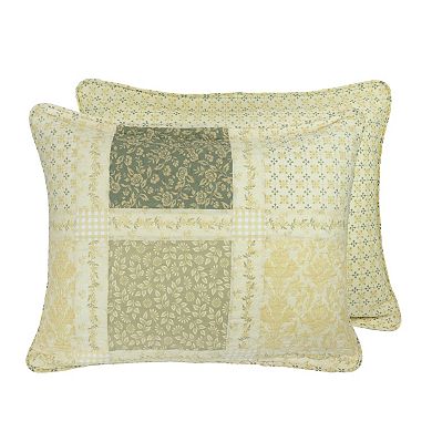 Donna Sharp Meadow Pieced Cotton Quilt Set