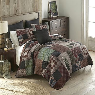 Donna Sharp Greenwood Patch Rustic Quilt Set