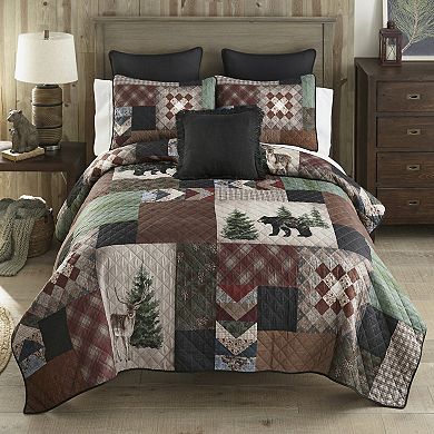 Donna Sharp Greenwood Patch Rustic Quilt Set