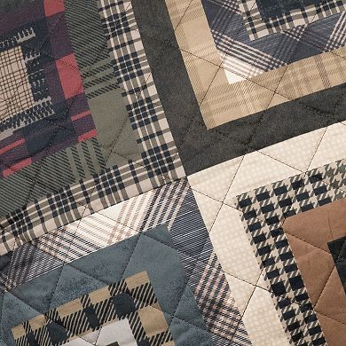 Donna Sharp Lodge Square Quilt Set with Shams