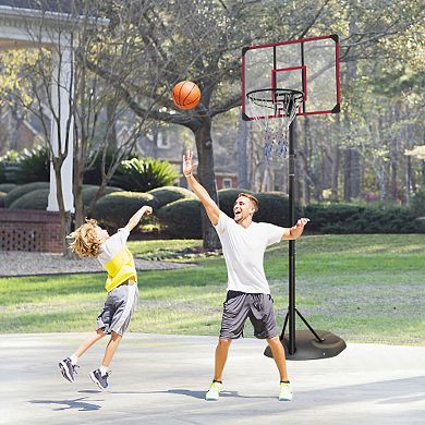 ELEMENT ACE Portable Basketball Hoop Adjustable Height Youth Basketball Goal System