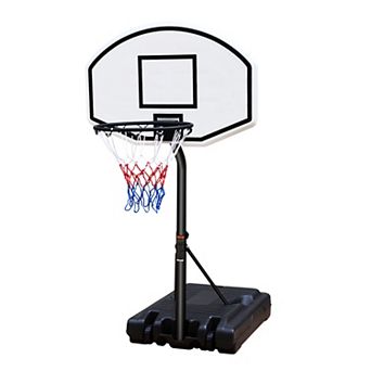 ELEMENT ACE Portable Poolside Basketball Hoop System with Adjustable Backboard for Indoor Outdoor